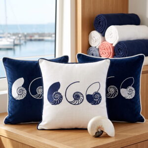 Reversed Nautilus Cushion