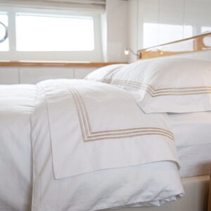 Triple Line Sateen Sheet Set