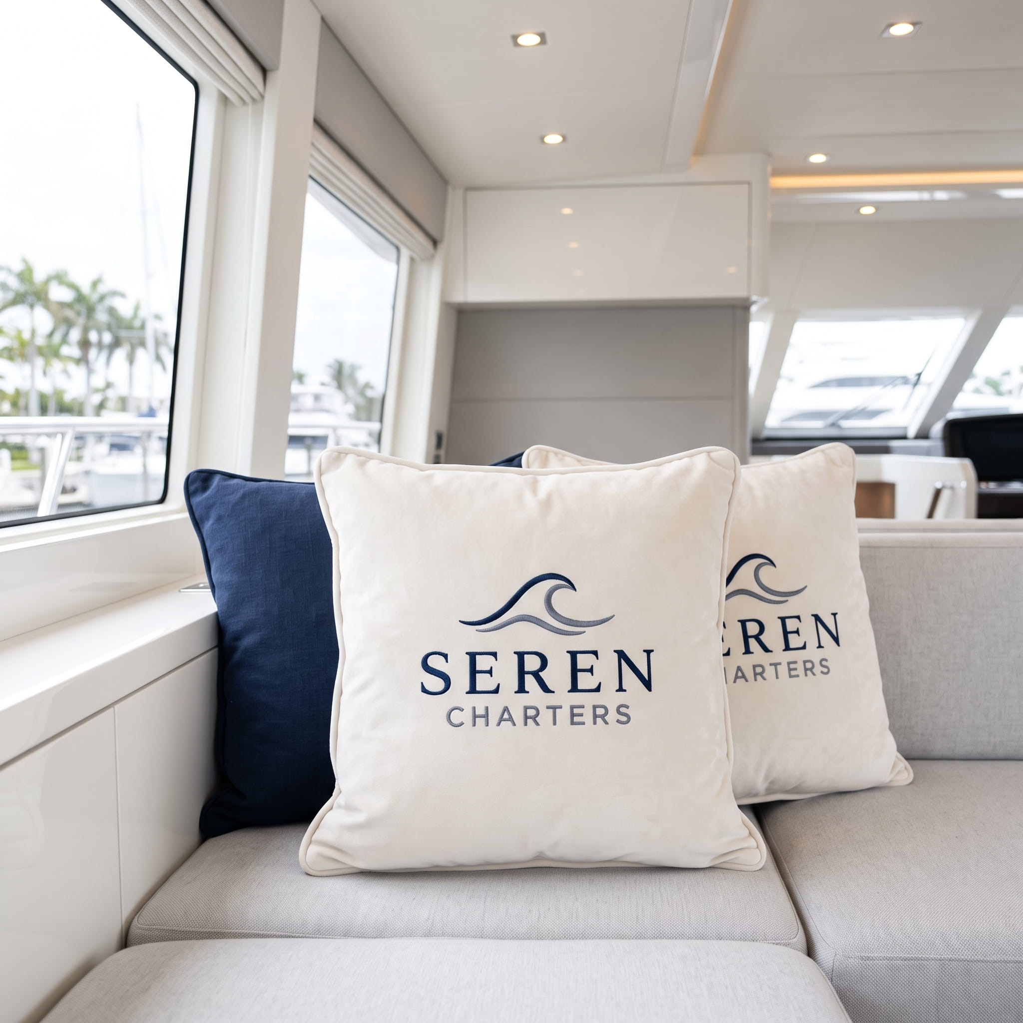 Charter Branding Cushion